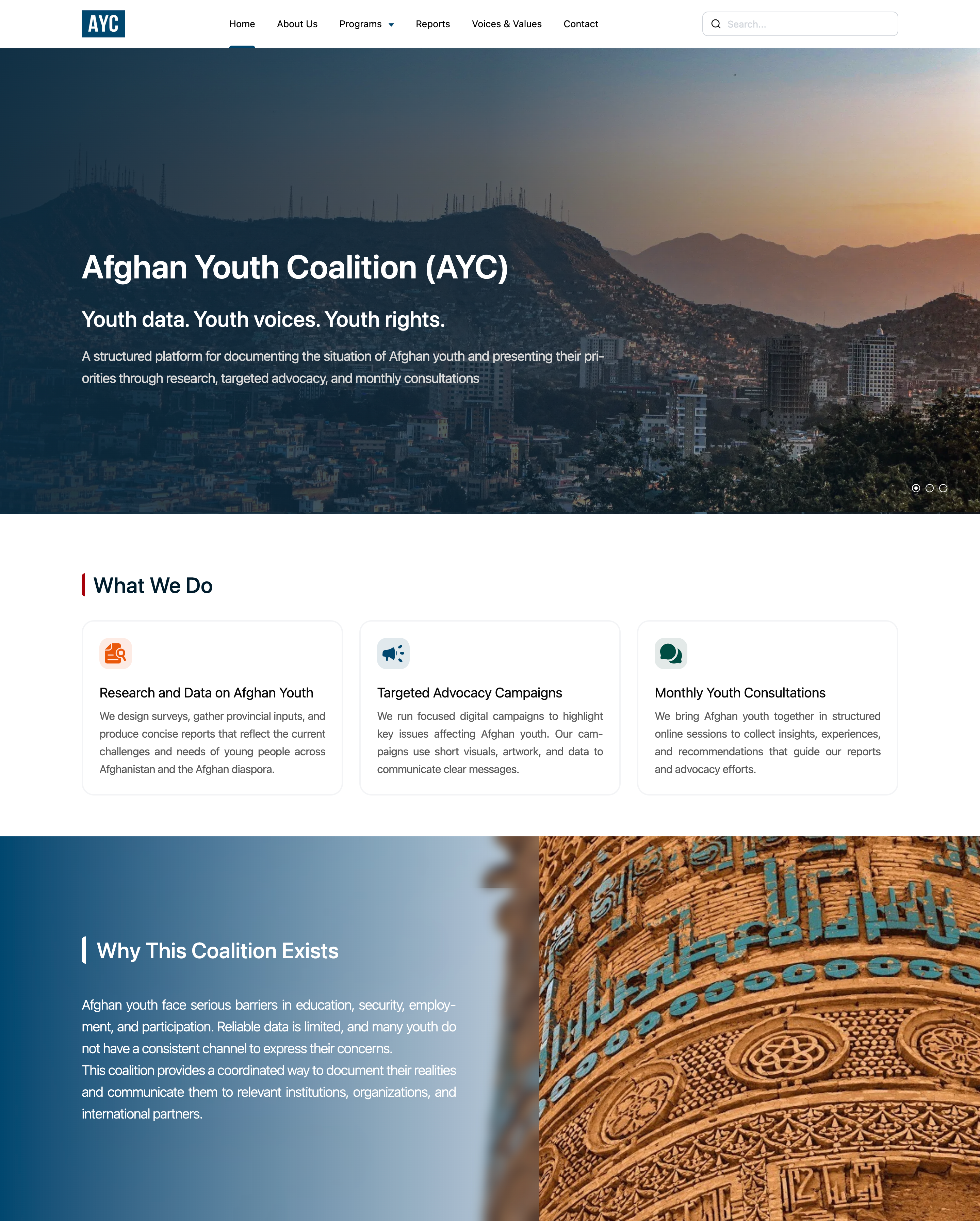 Afghan Youth Coalition (AYC)